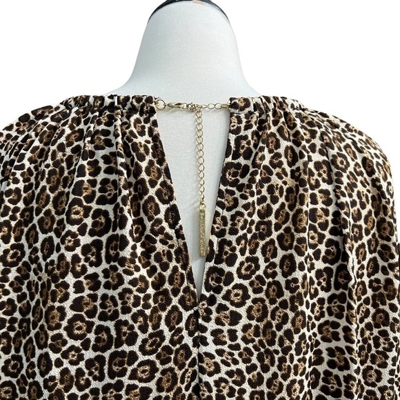 MICHAEL KORS (NWOT) COLD SHOULDER TOP, WITH CHAIN SIZE L - Picture 5 of 12